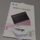 Ultra-Slim Bluetooth Keyboard Portable Mini Wireless Keyboard Rechargeable for Apple iPad iPhone Samsung Tablet Phone Smartphone iPadOS iOS Android (10 inch Black)