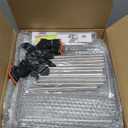 Patinao 2 Pack Sloping Narrow Shoe Rack 5 Tiers - Free Standing Vertical Shoes Racks for Small Spaces and Corner, Shoe Storage Organizer for Entryway, Tall Slim Shoe Shelf Cabinet for Shoes and Boots (Clear)