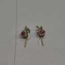 Ling's Moment Boutonniere for Men, 2pcs Groom Groomsmen Guest Boutonniere, Artificial Flowers for Wedding/Prom/Homecoming, etc.Dusty Rose