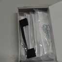 KOOFIZO Wide Foot Cabinet Bar Pull - Black Modern Solid Handle, 5 Inch/128mm Screw Spacing, 10-Pack for Kitchen Cupboard Door, Bedroom Dresser Drawer, Bathroom Wardrobe Hardware