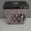 2025 New Bawldy 9.0 Shaver, Bawldy Pro Head Shaver, 9D Floating Blade Heads, Intelligent LED Display IPX7 Waterproof Wet Dry Shaving, Rechargeable Cordless Razor (1 Set Silver)