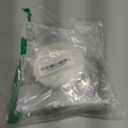 Mauproy 2x2x2 Inches Clear Favor Boxes, 100 Pack Small Plastic Gift Boxes with Ribbons for Macaroons Treats Candies Wedding Baby Shower Birthday Christmas Party Favors