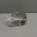 Wide Belts for Women Leather Wide Belts Fashion Thick Black Belt With Gold Buckle Belt for Dresses (L: Fit Waist Size 35"-39")