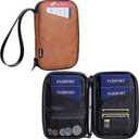 family passport holder for 4 brown multiple passport bag passport wallet for travel passport cover rfid blocking for women waterproof wallet with zipper passport case for men
