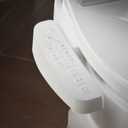 Kohler PureWash E580 Round Bidet Toilet Seat, White, Quiet-Close Lid Prevents Slamming, Self-Cleaning Wand, Adjustable Water Pressure with Multiple Cleansing Options