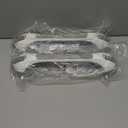 Grab Bars for Bathtubs and Showers 2 Pack Shower Handle, Heavy Duty Suction Grab Bar Bath Handrails for Seniors and Elderly, Bathroom Safety Grip No Drilling Waterproof Removable, Grey (Gray)