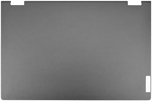 Replacement LCD Back Cover Top Lid for Lenovo ideapad Flex 5-15iil05 & Flex 5-15ITL05 Series Laptop, P/N: 5CB0Y85681 4600K10Z0001 SCB0R75479, Gray