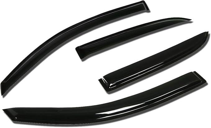 DNA Motoring WVS - 088 4pcs Window Vent

Visor Deflector Rain Guard (Dark Smoke)