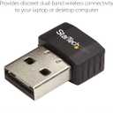 AC600 Dual Band USB WiFi Adapter, 2.4GHz/5GHz