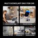 MagSafe Magnetic Phone Holder for Car, 2-in-1 Car Mount 360 Rotating Vacuum Suction Dashboard & Windshield Phone Holder, Strong N55 Mega Magnet Mount for iPhone 17/16/15/14/13/12 & All Smartphones