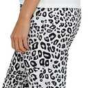 Pajamas for Women Sets Short Sleeve Top & Leopard Print Pjs Pants Cozy 2 Piece Sleepwear Comfy Loungewear with Chest Pocket & Elastic Waist - Soft Breathable Relaxed Fit for Sleep or Gifting, Size: Medium