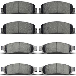 ALADICHE 8pcs front rear Brake Pads for FORD F-250 SUPER DUTY 2005-2012,for FORD F-350 SUPER DUTY 2005-2012 (D1069,D1067)