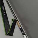 Sougayilang Spinning & Casting Rods, Strong Carbon&Glass Composite Fishing Rod with Stainless Steel Line Guides for Bass, Trout, Panfish, Catfish (9" H- M Fast- 2piece)