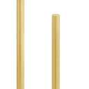 GZILA Toilet Paper Holder Stand Brushed Gold with Reserve, Marble Base Design, Free Standing Bathroom Tissue Roll Holder Freestanding, SUS304 Stainless Steel
