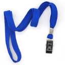 Bird Fiy 50 Pcs Cotton Lanyards Bulldog Clip 32-inch Flat Braid Neck Lanyard for Id Cards/Badges