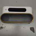 Smart Toothbrush Holder, Wall Mounted Toothbrush Holder with Cleaning & Drying, 4 Toothbrush Slots Cleaner Case with Dust Cover, Toothbrush Organizer for Bathroom (White)