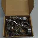 14 Pcs 7 Sizes T-Bolt Hose Clamps, 304 Stainless Steel Turbo Intake Intercooler Clamp,Working Range 32-91mm for 1-3" Hose ID, Radiator Hose Clamps Assortment Set