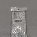 Lipvina for Samsung Galaxy A13 5G Case with Card Holder and Strap for Women, Crossbody Lanyard, RFID Blocking, Ring Stand, Snap Clasp, Cute Phone Wallet Cases 6.5 inch (White Leopard)