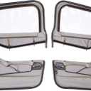 Bestop 5177837 Full Fabric Door (Jeep 76-86 CJ7 Fits 51598, 2-pc)