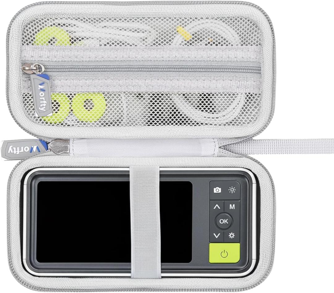 Storage Case for ScopeAround for Anykit for AnyScope Otoscope Ear Camera with 4.5" IPS Screen 1920x1080 FHD Smart Visual Ear Wax Removal Tool Camera Kit (Black) (Grey)