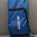 Double Camping Chairs Padded Loveseat Chair for 2 Person - Heavy Duty Oversized Camping Couch for Adults Outdoor Lawn Beach - Portable Folding Sofa with Cup Holders and Carry Bag, Bright Blue