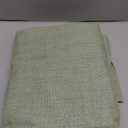 MIULEE Linen Texture 90 Inches Curtains for Bedroom 100% Blackout Thermal Insulated Sage Green Curtains Grommet Room Darkening Curtains/Draperies for Living Room Nursery 52x90 Inch (2 Panels)