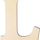 Large Wooden Letters 17 Inch, Big Wood Letters L Shape Cutouts Alphabet Unfinished Paintable Wooden Letters for Wall Decor DIY Crafts Painting Birthday Wedding Party Classroom Nursery Home Decor