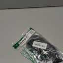 Sliverdew Black Toilet Seat Cover for Bathroom, Toilet Seat Lid Cover Bathroom Seats Covers for Toilets Top Covers Back (Black)