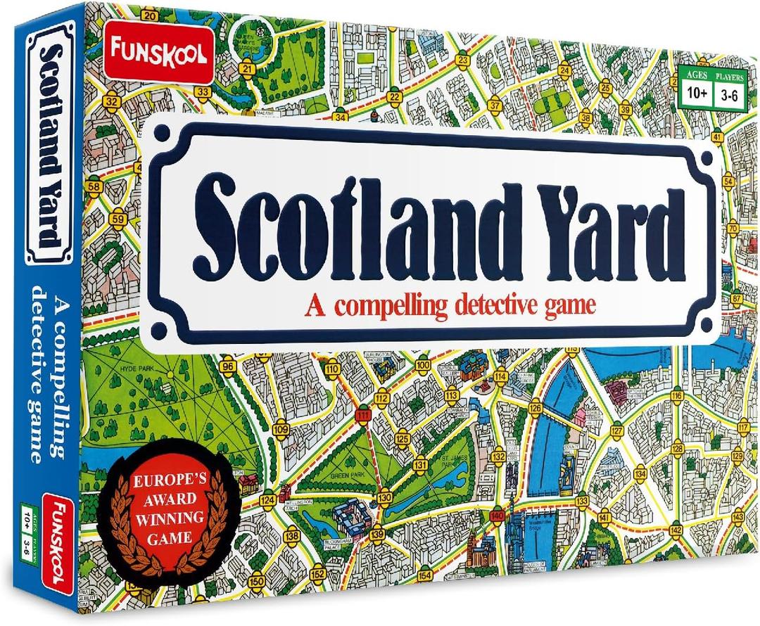 Scotland Yard Board Game (3-6 Players, 10+)