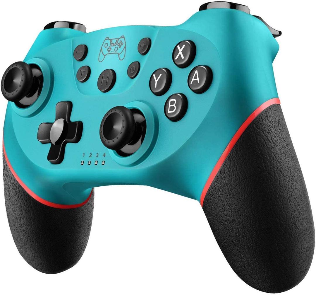 Switch Pro Controller, Wireless Switch Controller for Switch 2/Lite/OLED, Bluetooth Gaming Controller with Hall Effect Joystick, Controller for PC/Android Phone with Gyro Sensor Turbo Vibration