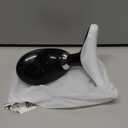 Red-Light-Therapy-for-Face-and-Neck, 7 Color Face Massager Tool for Wrinkles, Double Chin, Vibrating Facial Massager with Thermals for Skin Care, Glossy Black