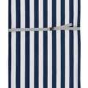 NettyPro Outdoor Patio Chaise Lounge Chair Cushion Covers with Zipper and Tie, Water Repellent UV Resistant, 80 x 26 x 3 Inch, Replacement Cover Only, Stripes Navy Blue and White