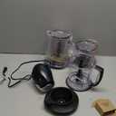 Ninja QB1004 Blender/Food Processor with 450-Watt Base, 48oz Pitcher, 16oz Chopper Bowl, and 40oz Processor Bowl for Shakes, Smoothies, and Meal Prep, Black