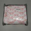 jejeloiu Kids Pink Bows Sheet Set Full Size Cute Bow Ribbon Sheets with Deep Pocket Fitted Sheet for Boys Girls Adults Princess Style Bed Sheets Set Bedding Set Room Decor Bed Set, 4Pcs (Peach)