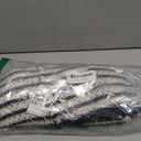 Saodimallsu Womens Crochet Swimsuit Coverup Summer Beach Sets Striped Knit Short Sleeve Button Shirts 2 Piece Short Set (Medium, Black)