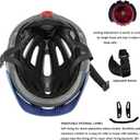 Kids Helmet Exclusky Bike Helmet for Kids Child Boys Girls Bicycle Helmet Age 5-13 Adjustable Cycle Helmet, 19.7 - 22.4 in