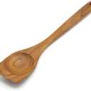FAAY Right Hand Chopper, Wooden Spoon - Spatula, Break Up Ground Beef Utensils Made from High Moist Resistance Teak Wood for Non Stick Cookware. (Right Hand Chopper)