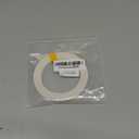 GSCIT Club White Melamine Edge Banding, 3-1/2 inch x 25ft Edge Banding with Hot Melt Adhesive Pre-glued Cabinet Edge Banding Flexible White Veneer Edging for Plywood