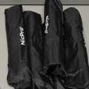 Nicpro Art Folding Easels for Display, 6 Pack 63 Inches Metal Floor Easel Stand Bulk Tripod Black Collapsible for Sign Artist Poster Wedding | with Carry Bag