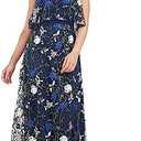 JS Collections Women's Amira Popover Tea Length Dress, Size 6