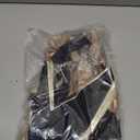 Black and Gold balloon Arch Garland Kit - Black Gold White Balloons with Sand White, Metallic Champagne Balloon, Star Foil Balloons for Graduation Birthday Wedding Party Decorations, 125Pcs