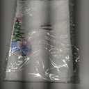 Preppy Chinoiserie Christmas Tree Kitchen Towels, Pink and Blue Xmas Tree Decorative Hand Towels for Bathroom, Grandmillennial Christmas Dish Tea Towels for Kitchen Decor, 16x24 Inch (Section 3)