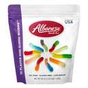 Albanese World's Best 12 Flavor Mini Gummi Worms | 36oz Bag of Gummy Candy (EXP 07/10/26)