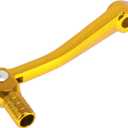 Motoforti Folding Motorcycle Gear Shifter Lever for Honda XR50 Aluminum Alloy Pedal Shift Lever Arm Gold Tone