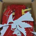 DULEFUN Lighted Joy Christmas Yard Outdoor Decoration 22.5 Inch Large Light Up Joy Nativity Scene Set Indoor Outside Sign Waterproof for Xmas Winter New Year Holiday Garden Lawn Home Decor Display