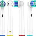 Replacement Toothbrush Heads for Oral B Braun(Individually Packaged),8 Pack Professional Electric Toothbrush Heads Compatible with Oral B 7000/Pro 1000/9600/ 5000/3000/8000 (8 Count)