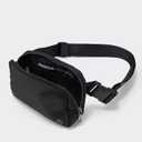 Pander Cross Body Fanny Pack for Women, Fashion Waist Packs, Crossbody Bags, Belt Bag with Adjustable Strap (Black)