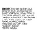 9 x Amazon Grocery, Apple & Cinnamon Instant Oatmeal, 1.23 Oz, 10 Ct