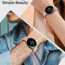 Miimall Metal Band Compatible for Google Pixel Watch 4(2025)/3 45mm 41mm Band, No Gap, Men Business Stainless Steel Adjustable Wristband Replacement Strap for Pixel Watch 4/3/2/1