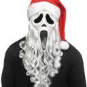 Fun World Ghost Face Santa Mask
